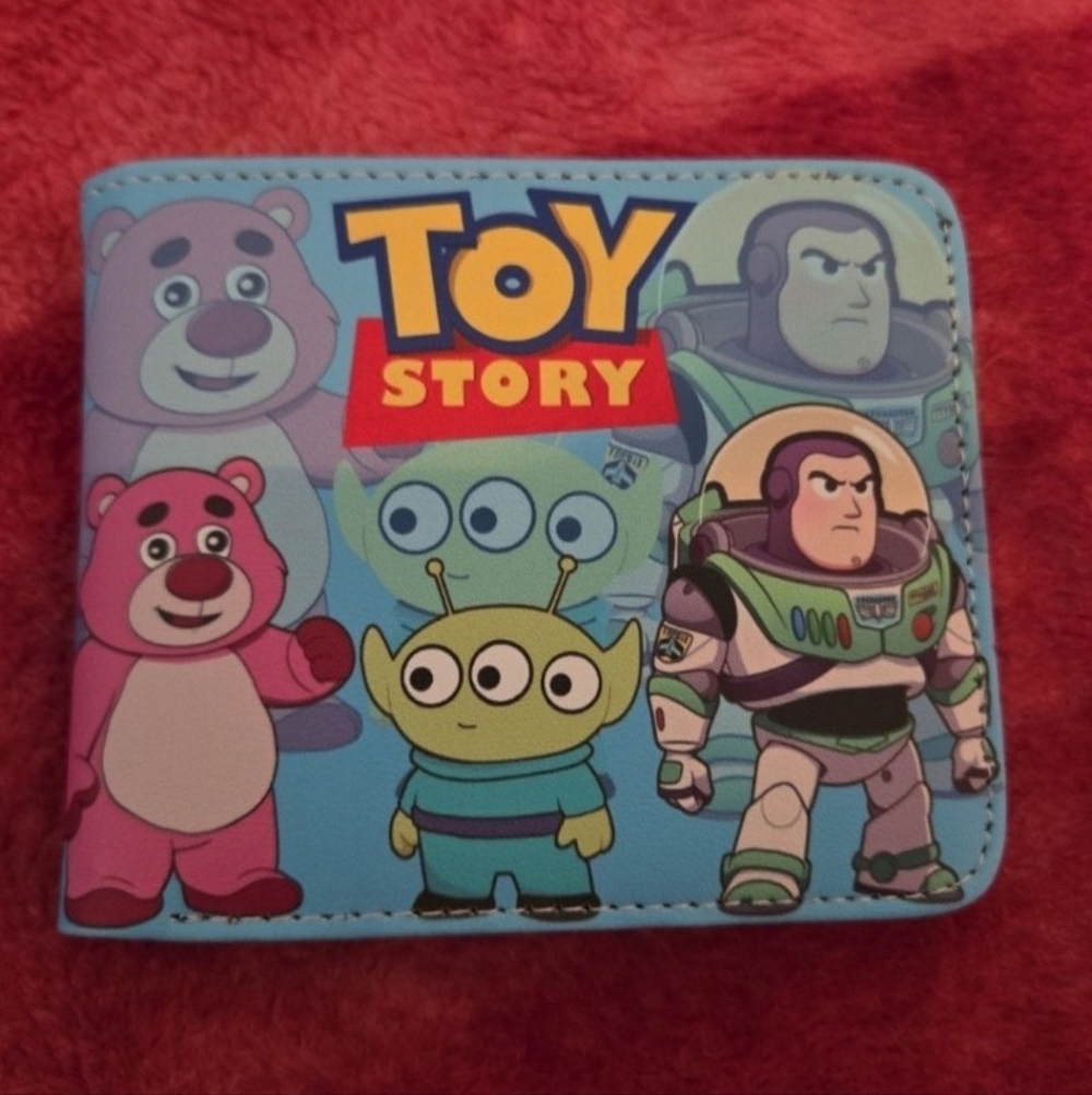 New toy story Disney anime manga leather wallet